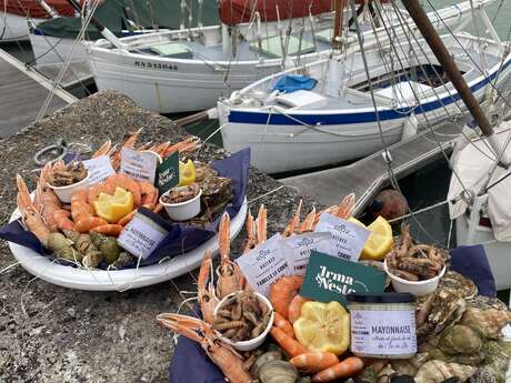 Livraison de plateaux de fruits de mer et Tartentière