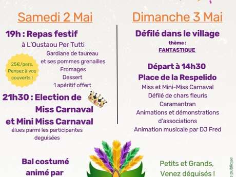 Week-end carnaval à Carcès