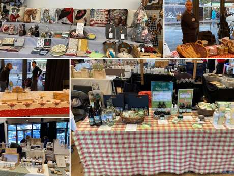 Marché de Noël animé