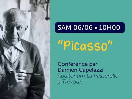 Conférence "Picasso" par Damien Capelazzi
