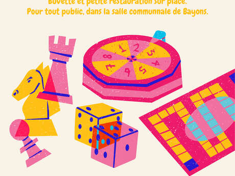 Soirée jeux de société