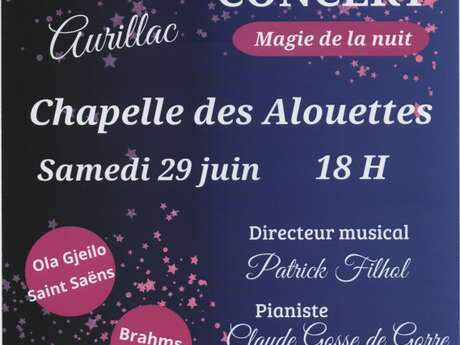 Concert Chorale du Millénaire Aurillac