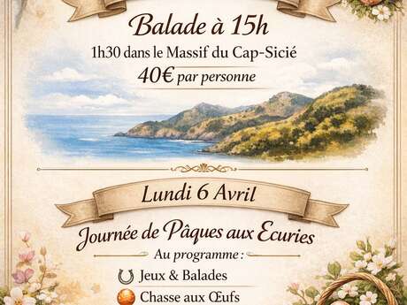 Easter vacations - Les Écuries du Brusc