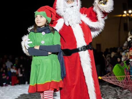 Arrivée du Père Noël en dameuse Du 24 au 25 déc 2024