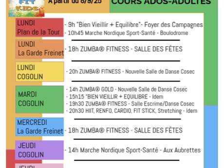 ASSOCIATION SANTÉFITKIDS