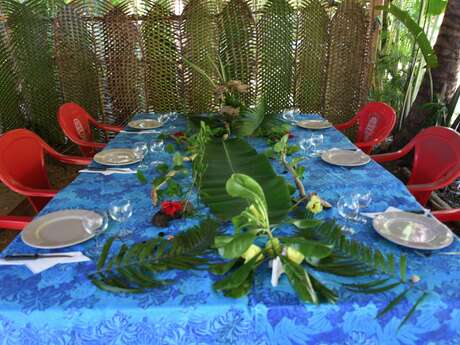Table d'hôte du Relais Ouane Batch