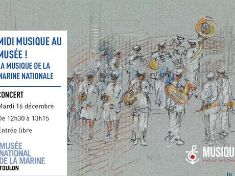 Concert - Midi Musique au Musée de la Marine avec la Musique de la Marine nationale