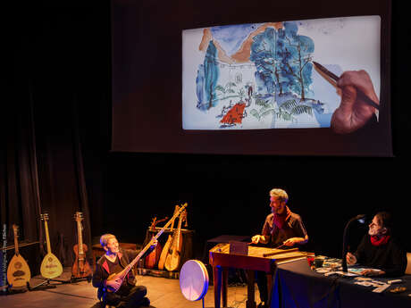 Concert dessiné : Mēhmān - musique des Balkans à l’Afghanistan en passant par l’Asie centrale