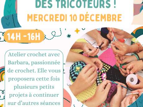 Le rendez-vous des tricoteuses et des tricoteurs