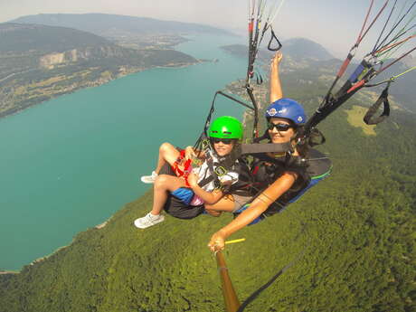 Parapente : vol biplace piou - piou