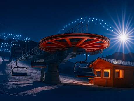 Inauguration du télésiège du Sauze