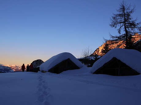 Weekend cabane et ski rando dans les Hautes Bauges
