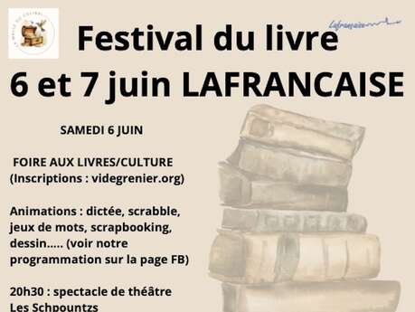 FESTIVAL DU LIVRE