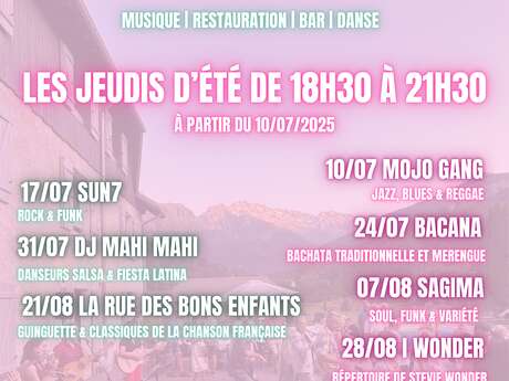 L'Apér'o'sé du Madame - Tous les jeudis de l'été -OPENING