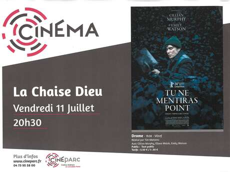 Séance de cinéma "Tu ne mentiras point "