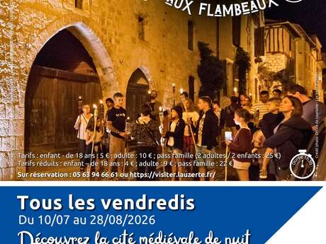 Visite guidée : Ronde de nuit aux flambeaux