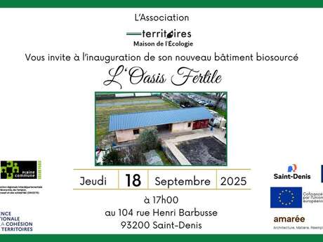 Evènement -Inauguration de l'Oasis Fertile