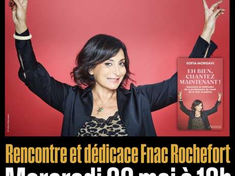 Rencontre et dédicace avec la professeure de chant de la Star Academy, Sofia Morgavi
