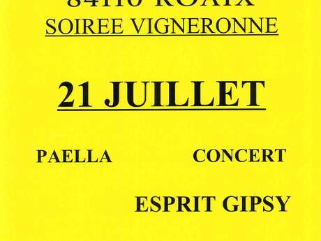 Winzerabend – Laurens, Vignoble des Templiers