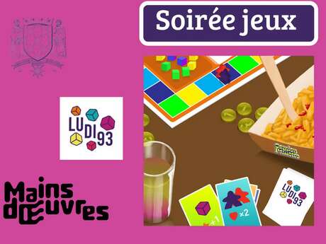 Soirée jeux de société avec Ludi 93
