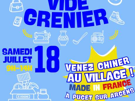Vide grenier au Village Made in France
