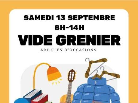 Vide grenier de l'EHPAD Paul Gache