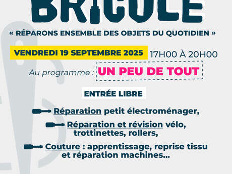 "Apéro Bricole" : des objets du quotidien