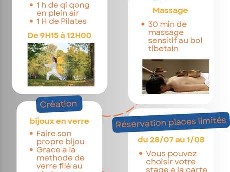 Stage bien-être, création et liberté