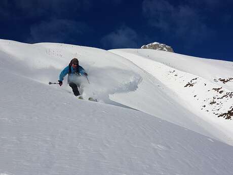 Backcountry skiing