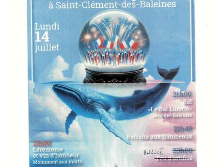Fête du 14 juillet à Saint-Clément des Baleines