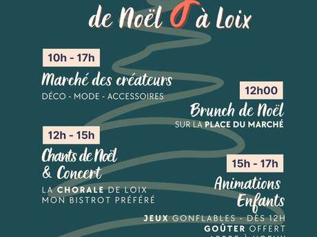 La guinguette de Noël à Loix