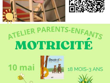 Atelier moticité parents -enfants 18 mois/3 ans