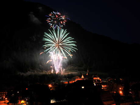 Festivités du nouvel an à Abondance
