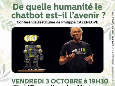 Conférence "De quelle humanité le chatbot est-il l'avenir ?"