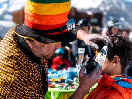 Carnaval : stand maquillage