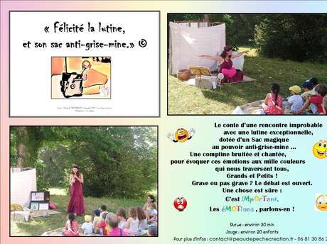 Félicité la lutine, et son sac anti-grise-mine