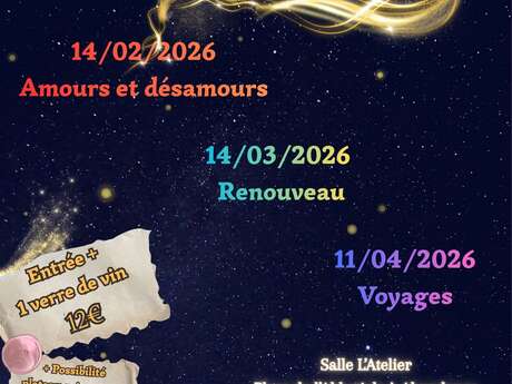 Les veillées contées de Libre comme l'Art | Amours et désamours