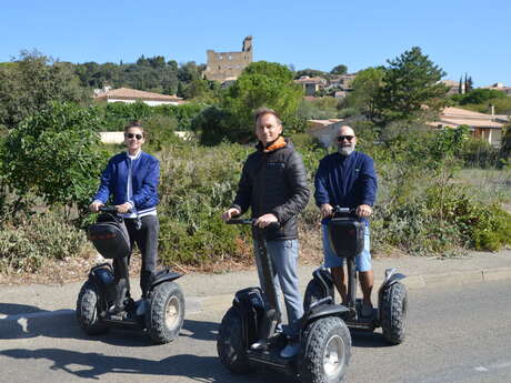 Découverte du vignoble en segway au départ du Pavillon Bouachon
