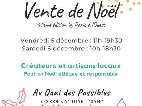 Marché de Noël des Créateurs et Artisans locaux by Paris à l'Ouest