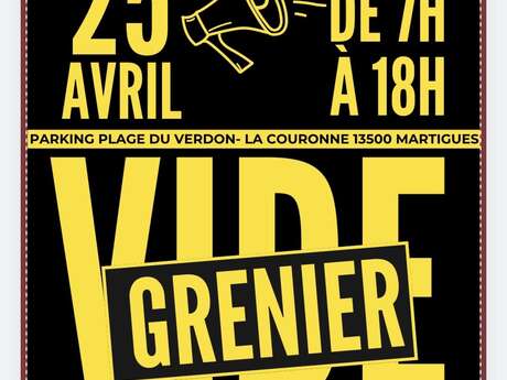 Garage sale of La Couronne Festivities Committee