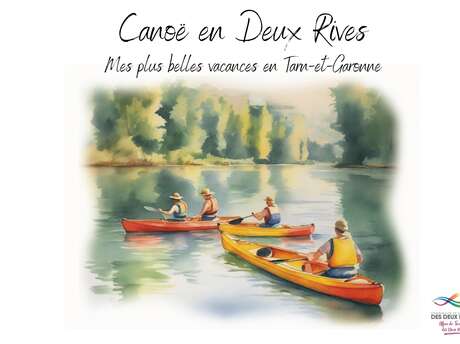 Canoë au lac d'Espalais