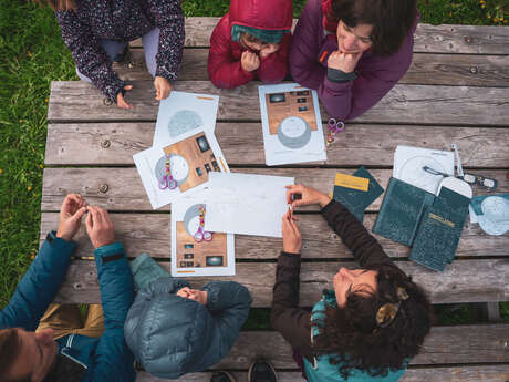 L'aventure commence les pieds dans la neige et finit sur la lune