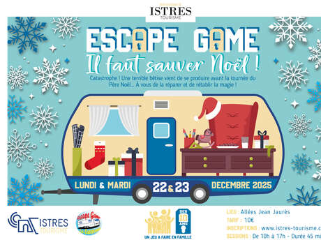 Escape game - Il faut sauver Noël !