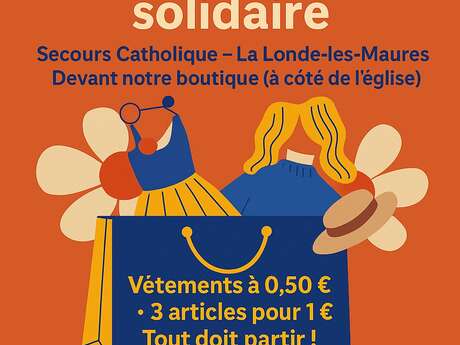 Grande braderie du Secours Catholique