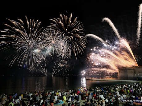 Feu d'artifice du 15 août à Toulon