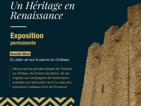 Exposition en plein air, un héritage en renaissance - Château des Templiers Exposition en plein air, un héritage en renaissance - Château des Templiers