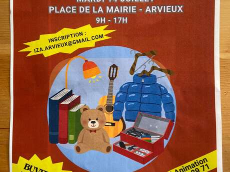 Vide greniers d'Arvieux