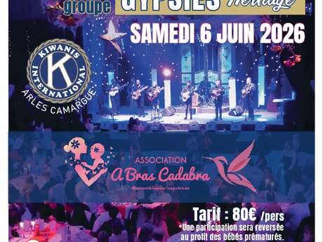Dîner-concert caritatif avec les Gypsies Héritage