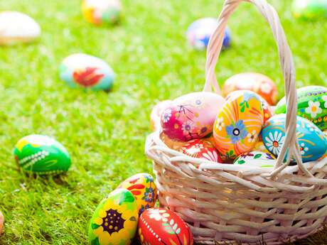 Chasse aux œufs jardins familiaux