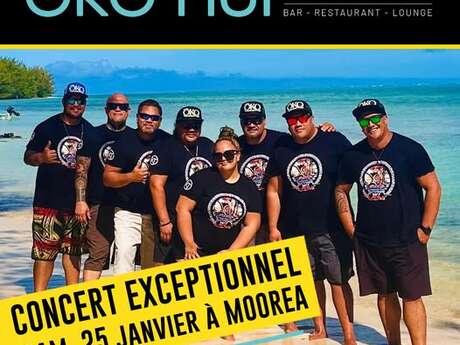 Oko Nui in concert - Le Green Pearl Restaurant